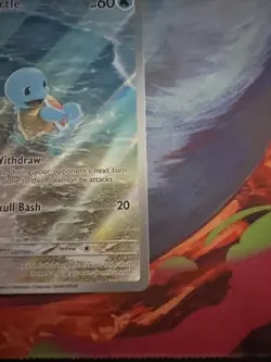 Squirtle 170/165 Holo Pokemon 151 Scarlet and Violet English - Image 4
