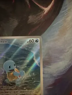 Squirtle 170/165 Holo Pokemon 151 Scarlet and Violet English - Image 5