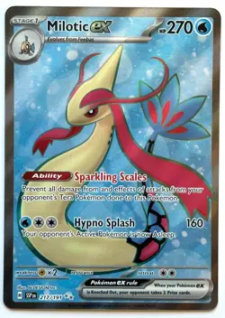 Milotic ex - 217/191 - Pokemon TCG - S&V Surging Sparks Ultra Rare - M/NM - Image 1