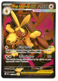 Mega Lopunny ex 115/094 - Pokemon TCG - Phantasmal Flames Ultra Rare Holo - M/NM - Image 1