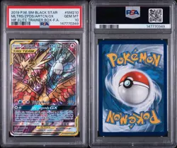 Pokemon TCG Moltres Zapdos Articuno GX SM210 Hidden Fates Promo - PSA 10 - Image 3