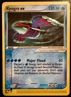 Kyogre ex 001 Promo Nintendo Black Star Promos Pokemon Near Mint NM - Image 1