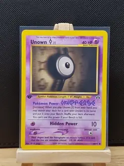 Pokemon TCG 2001 Neo Discovery 1st Edition Unown I 68/75 - Near Mint - Image 1