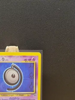 Pokemon TCG 2001 Neo Discovery 1st Edition Unown D 47/75 - Near Mint - Image 4