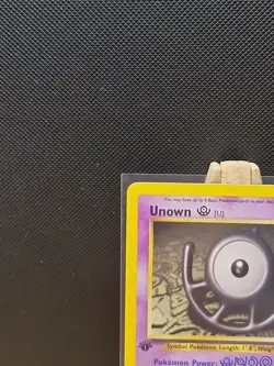 Pokemon TCG 2001 Neo Discovery 1st Edition Unown U 51/75 - Near Mint - Image 3