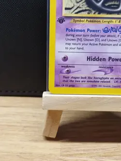 Pokemon TCG 2001 Neo Discovery 1st Edition Unown U 51/75 - Near Mint - Image 5