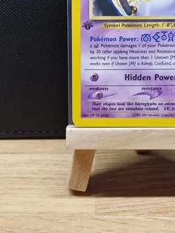 Pokemon TCG 2001 Neo Discovery 1st Edition Unown M 49/75 - Near Mint - Image 5