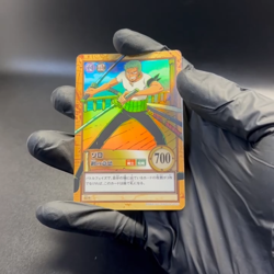 ONE PIECE Carddass Hyper Battle ZORO C492 Holo Japanese BANDAI 2001 Vintage - Image 2