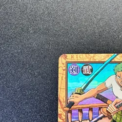 ONE PIECE Carddass Hyper Battle ZORO C492 Holo Japanese BANDAI 2001 Vintage - Image 5