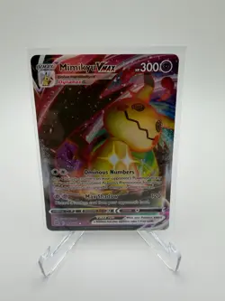 Pokemon TCG Mimikyu VMAX 069/172 Swsh09: Brilliant Stars Holo - Image 1