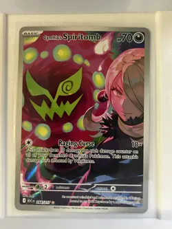 Cynthia's Spiritomb Illustration Rare 244/217 Pokemon Ascended Heroes English IR - Image 1
