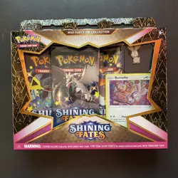 Pokemon Sword and Shield - Shining Fates - Mad Party Pin Collection - Bunnelby - Image 2