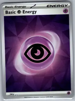 Basic Psychic Energy (Cracked Ice Holo) 013 Scarlet & Violet - Pokemon Card - NM - Image 1