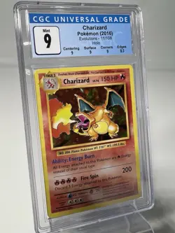 (CGC 9) Pokemon Card - 2016 Charizard 11/108 - XY Evolutions Base Set Reprint - Image 2