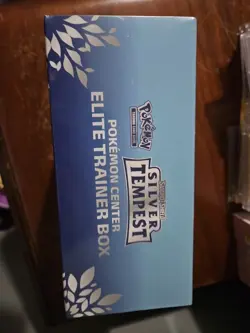 POKEMON CENTER SWORD & SHIELD SILVER TEMPEST SEALED ELITE TRAINER BOX - Image 2