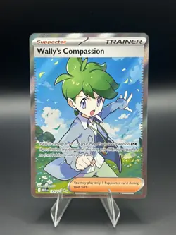 Wally's Compassion 176/132 Pokemon ME01: Mega Evolution Ultra Rare NM - Image 1
