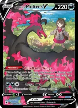 1x Galarian Moltres V - TG20/TG30 - Trainer Gallery Ultra Rare NM-Mint Pokemon S - Image 1