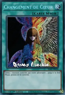 Yu-Gi-Oh ! Changement de Coeur RA01-FR050 VF/SECRET - Image 1