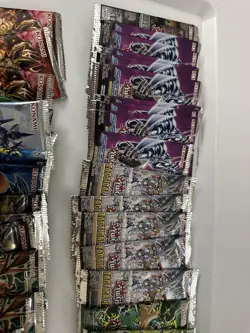 Konami Yu-Gi-Oh! TCG English Booster Pack Lot - Darkwing Blast, Toon Chaos - Image 1