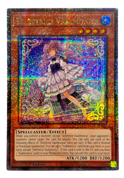 YuGiOh! Selettrice Vaalmonica Quarter Century LEDE-EN022 1st Ed M/NM - Image 1