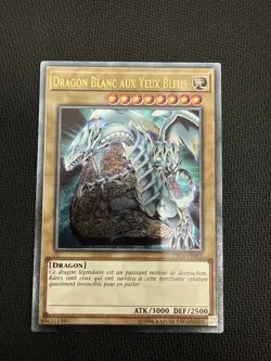 Carte Yu-Gi-Oh! Dragon Blanc Aux Yeux Bleus YSKR-FR001 Ultimate - Image 1