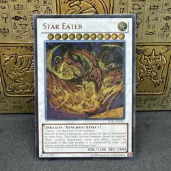 Yugioh Card Star Eater JOTL-EN047 Ultimate Rare NM - Image 1
