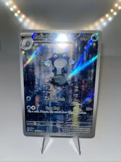 Pokemon TCG Poliwhirl Full Art 176/165 151 Card in NM/M Condition - Image 1