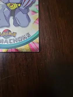 MP! HOLO 1999 Topps Pokemon Series 1 - #67 Machoke Blue Logo - Image 3