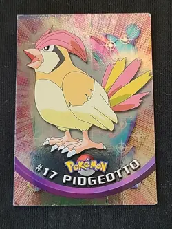 DMG! HOLO Foil Pidgeotto #17 - Pokemon Topps Series 1 - Blue Logo - Image 1