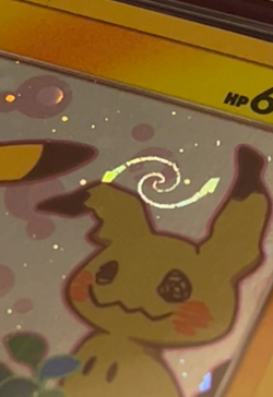 PIKACHU SM162 AMAZING SWIRL Pokemon Promo 2019 Team Up - CGC 7.5 - Image 1