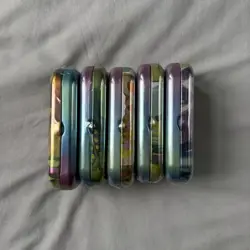 Pokemon TCG: Scarlet & Violet Prismatic Evolutions Mini Tin x5 - Sealed In Hand✅ - Image 3