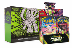 Pokemon Center Perfect Order Bundle ETB & Booster box PRESALE - Image 1