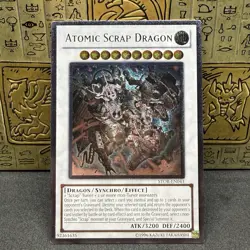 Yugioh Atomic Scrap Dragon STOR-EN043 Ultimate Rare NM - Image 1