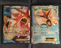 Pokemon Gyarados EX Holo Basic Lot XY106 & 114/122 English 2 Cards - Image 1