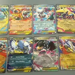 Mega Evolution Complete Double Rare EX Set Bundle (All 10 Cards) Pokemon - NM - Image 3