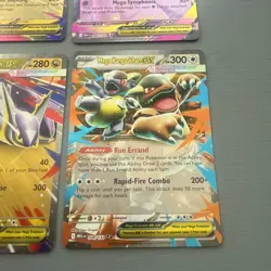 Mega Evolution Complete Double Rare EX Set Bundle (All 10 Cards) Pokemon - NM - Image 5