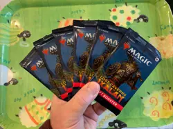 6 x DRAFT Booster Pack ~ The Lost Caverns of Ixalan ~ Magic MTG Sealed - Image 1