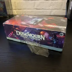 Magic the Gathering Duskmourn House of Horror Play Boosters Box NEW & SEALED - Image 1