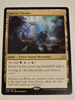 🔥 Ketria Triome - MTG - Ikoria: Lair of Behemoths 250/274 NM/M!! - Image 1