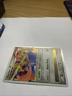 Pokemon Card Zacian Lv. X SWSH135 Celebrations Black Star Promo Holo Rare NM - Image 3