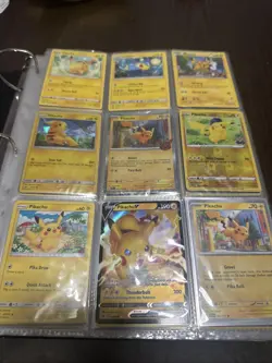 Binder Full Of Pokemon Cards/Lot Of 180+ Cards. One page of Yu Gi Oh! - Image 2