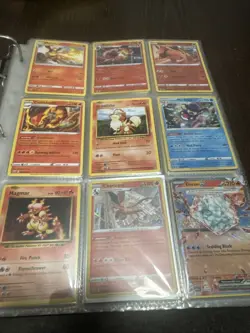 Binder Full Of Pokemon Cards/Lot Of 180+ Cards. One page of Yu Gi Oh! - Image 4