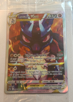 SEALED Lucario VSTAR - SWSH291 Sword & Shield Promo Pokemon Card NM-MINT - Image 1