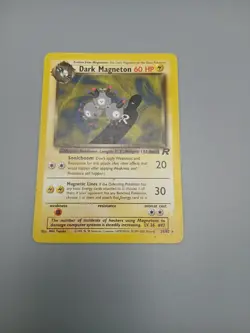 Pokemon Card Dark Magneton 28/82 Non-Holo Card Team Rocket - Image 1