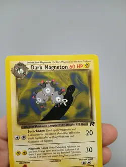 Pokemon Card Dark Magneton 28/82 Non-Holo Card Team Rocket - Image 3