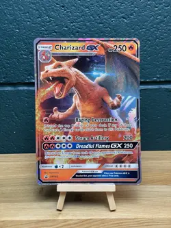 Charizard GX SM195 JUMBO Black Star Promo Pokemon Card 2019 Detective Pikachu - Image 1