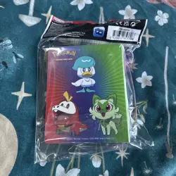 Pokemon Tcg Scarlet And Violet Mini Portfolio/Binder Holds 60 No Booster Pack - Image 2