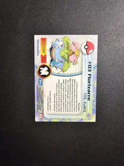 Carte Pokemon topps #03 Florizarre FR - Image 2