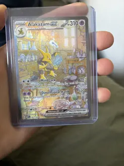 Alakazam EX 201/165 Sv: Scarlet & Violet 151 Holo English Pokemon TCG NM - Image 1