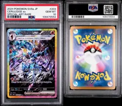 2024 Pokemon SV8a JP Ceruledge EX Special Art Rare PSA GEM MINT 10 - Image 3